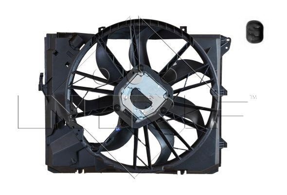NRF D1: 500 mm, 12V, 600W, with radiator fan shroud, Brushless Motor, with control unit Cooling Fan 47586 buy