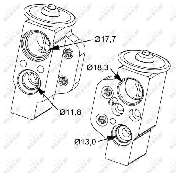 OEM-quality NRF 38476 Expansion valve