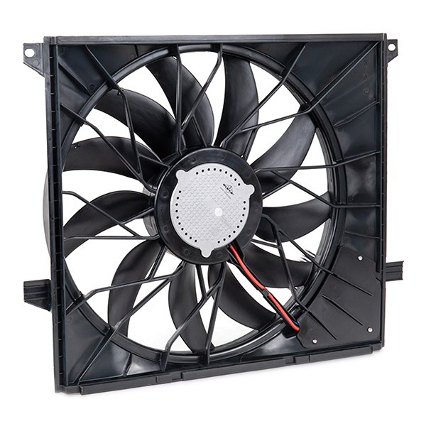 NRF 47446 Radiator cooling fan D1: 530 mm, 12V, 850W, with radiator fan shroud, Brushless Motor, with control unit