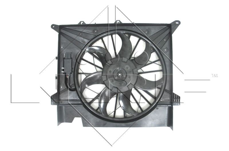 Volvo S70 Fan, radiator NRF 47462 cheap
