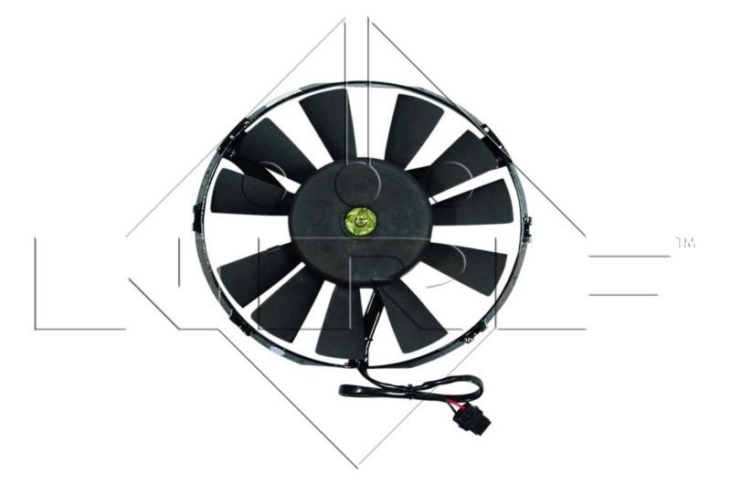 Great value for money - NRF Fan, radiator 47467