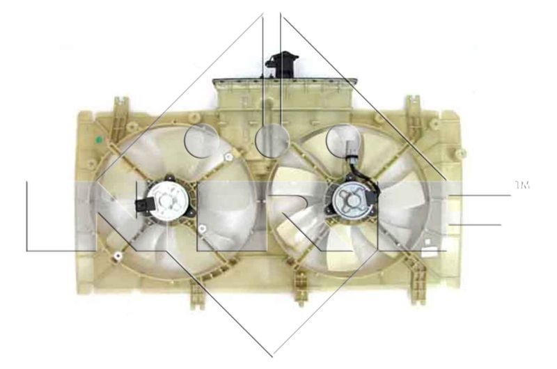 NRF D1: 300 mm, 12V, 100W, with radiator fan shroud Cooling Fan 47493 buy