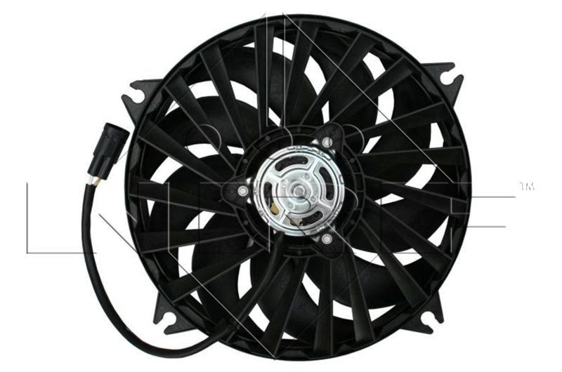 NRF 47355 Fan, radiator D1: 385 mm, 12V, 250W, without radiator fan shroud