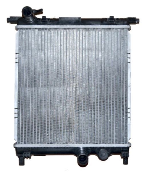 NRF 53101 Engine radiator Aluminium, 355 x 338 x 26 mm, Brazed cooling fins