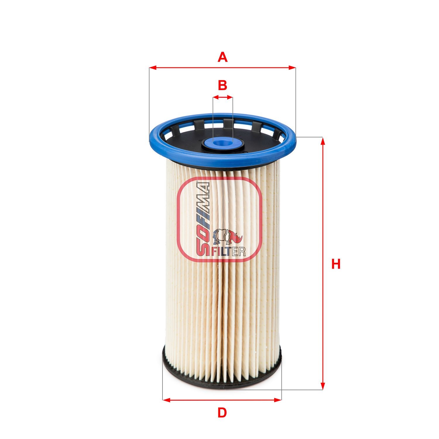 SOFIMA Filter Insert Height: 151,5mm Inline fuel filter S 6038 NE buy