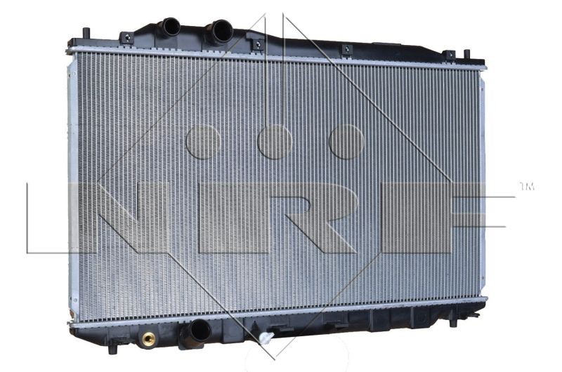 NRF 53186 Engine radiator Aluminium, 678 x 375 x 26 mm, Brazed cooling fins