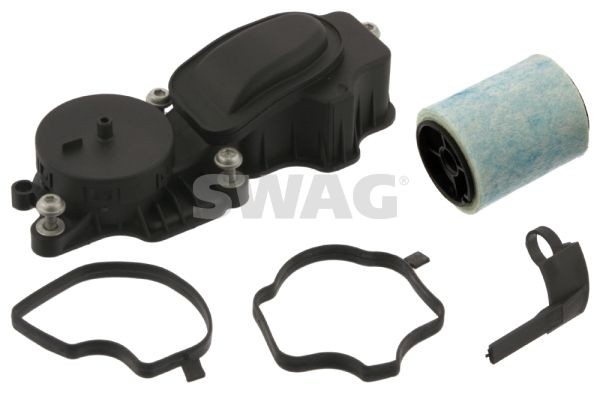 SWAG 20 94 5192 Valve, engine block breather with holder, with filter