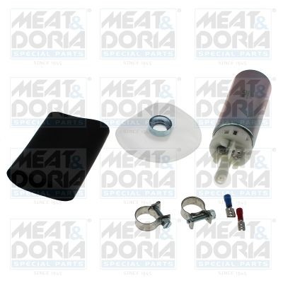 MEAT & DORIA 76381 Fuel pump repair kit SEAT IBIZA 2003 in original quality