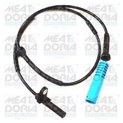 MEAT & DORIA 90310 ABS sensor Rear Axle Right, Rear Axle Left, for vehicles with DSC, 930mm