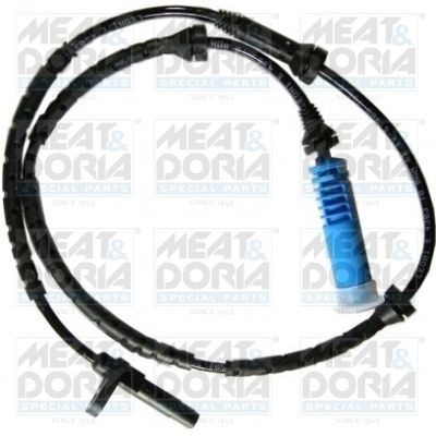 MEAT & DORIA 90044 ABS sensor Front Axle Right, Front Axle Left, Hall Sensor, 2-pin connector, 840mm, 950mm, 41mm, blue, round