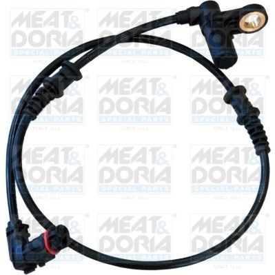 MEAT & DORIA Front Axle Right, Front Axle Left, Hall Sensor, 2-pin connector, 670mm, 27,5mm, right-angled Number of pins: 2-pin connector Sensor, wheel speed 90135 buy