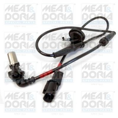 MEAT & DORIA Front Axle Right, Hall Sensor, 2-pin connector, 820mm Number of pins: 2-pin connector Sensor, wheel speed 90496 buy