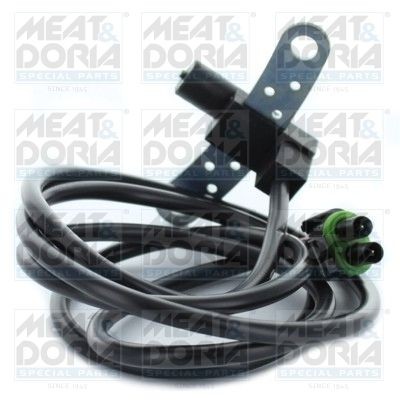 MEAT & DORIA 2-pin connector, Inductive Sensor Cable Length: 1390mm, Number of pins: 2-pin connector Sensor, crankshaft pulse 87026 buy