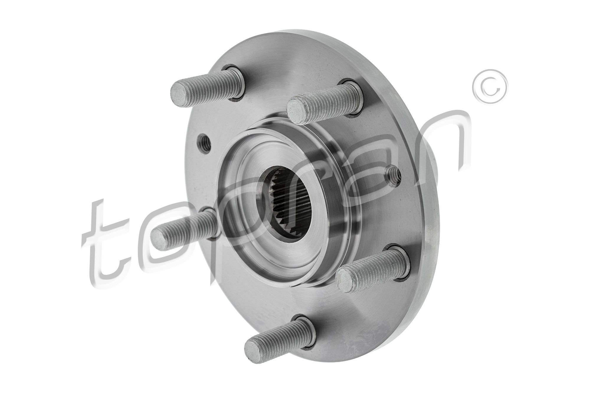TOPRAN 820 942 Wheel Hub 5x114,3, with studs, Front axle both sides