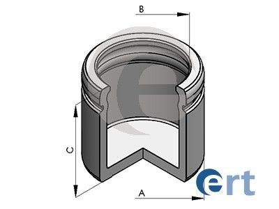 ERT 150595-C Repair Kit, brake caliper 1 435 001