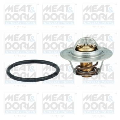 Original MEAT & DORIA Coolant thermostat 92545 for AUDI A5