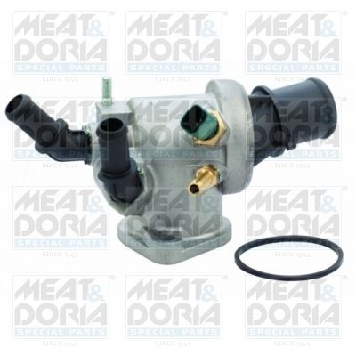 MEAT & DORIA 92547 Engine thermostat Opening Temperature: 88°C, with seal, with sensor