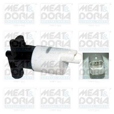MEAT & DORIA Water pump, window cleaning OPEL Movano B Van (X62) new 20127