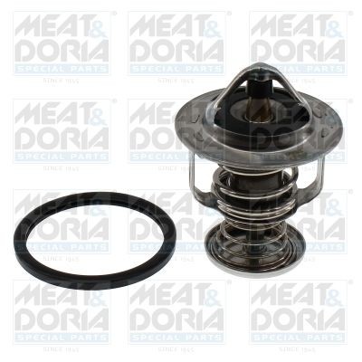 MEAT & DORIA 92614 Engine thermostat Opening Temperature: 80°C, with seal