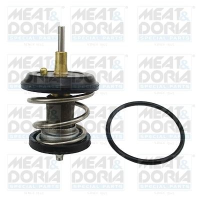 Original MEAT & DORIA Thermostat 92616 for AUDI A5