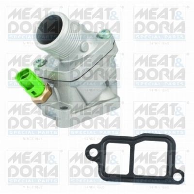 MEAT & DORIA 92645 Engine thermostat Opening Temperature: 90°C, with seal, with sensor