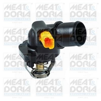 MEAT & DORIA 92713 Engine thermostat Opening Temperature: 105°C, with seal, with sensor