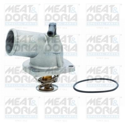 MEAT & DORIA 92056 Engine thermostat Opening Temperature: 92°C, with seal