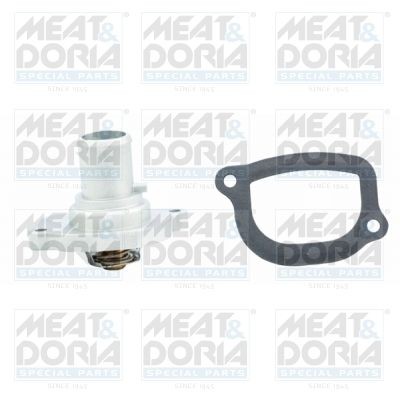 MEAT & DORIA 92078 Engine thermostat Opening Temperature: 87°C, with seal