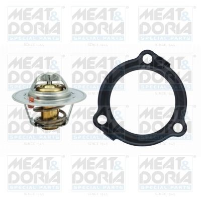 MEAT & DORIA 92138 Engine thermostat Opening Temperature: 88°C, with seal
