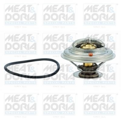 MEAT & DORIA 92173 Engine thermostat Opening Temperature: 80°C, with seal