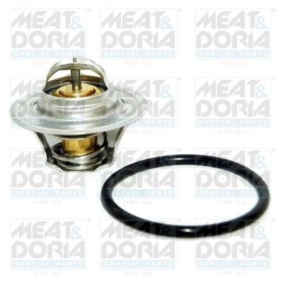 MEAT & DORIA 92185 Engine thermostat Opening Temperature: 87°C, with seal