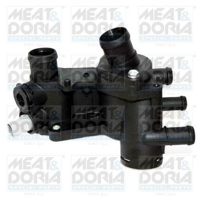 MEAT & DORIA Opening Temperature: 87°C, with sensor, Left, Lower Thermostat, coolant 92773 buy