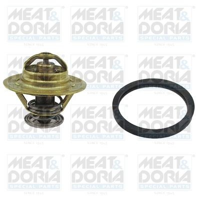 MEAT & DORIA Opening Temperature: 82°C, with seal Thermostat, coolant 92237 buy