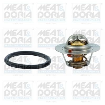 MEAT & DORIA Opening Temperature: 89°C, with seal Thermostat, coolant 92342 buy