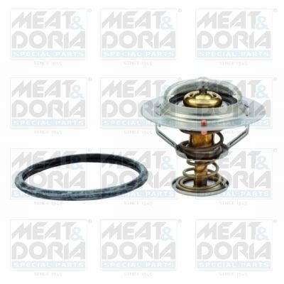 MEAT & DORIA 92343 Engine thermostat Opening Temperature: 82°C, with seal