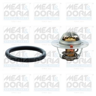 MEAT & DORIA 92407 Engine thermostat Opening Temperature: 88°C, with seal