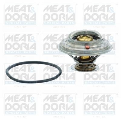 MEAT & DORIA 92466 Engine thermostat Opening Temperature: 80°C, with seal