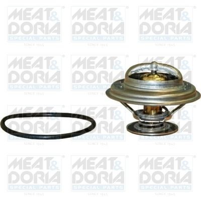 MEAT & DORIA 92476 Engine thermostat Opening Temperature: 88°C, with seal