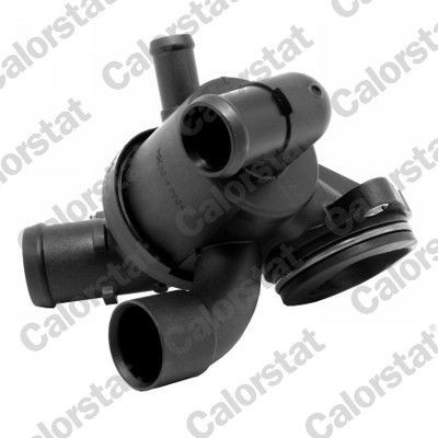 TH7227.91J CALORSTAT by Vernet Coolant thermostat SEAT Opening Temperature: 91°C, with seal, Synthetic Material Housing
