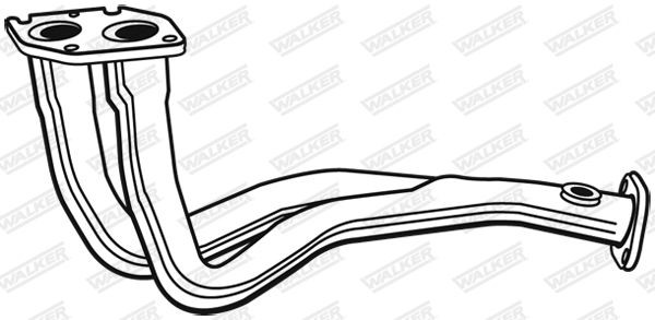 WALKER 03130 Exhaust pipes Opel Astra F 1.8 i 16V 116 hp Petrol 1997 price