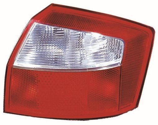 ABAKUS 441-1964R-UE Rear light Right, P21W, P21/5W, R5W, PY21W, red, without bulb holder, without bulb