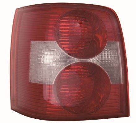 441-1961L-UE Rear tail light 441-1961L-UE ABAKUS Left, P21W, PY21W, P21/4W, red, without bulb holder, without bulb