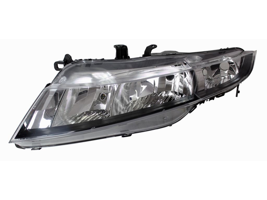 ABAKUS 217-1160L-LD-EM Headlight Left, H1, H7, Crystal clear, with indicator, for right-hand traffic, with motor for headlamp levelling, P14.5s, PX26d