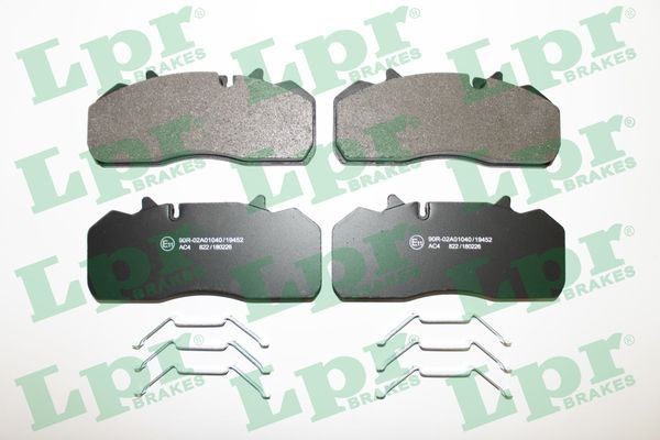 LPR Height: 92,5mm, Width: 210,7mm, Thickness: 30mm Brake pads 05P822 buy