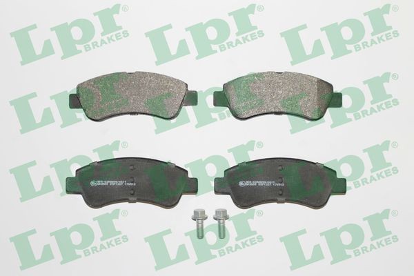 LPR 05P1327 Brake pad set with bolts/screws