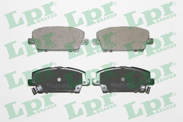 Great value for money - LPR Brake pad set 05P1317