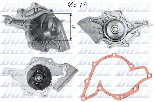 DOLZ A175 Water pump 077121004G