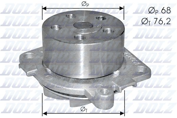 DOLZ S213 Water pump 60 608 898