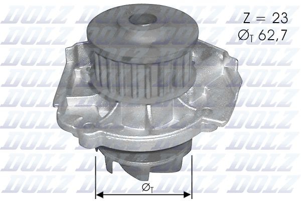 DOLZ Water pump for engine S319