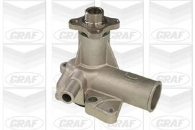 GRAF PA117 Water pump with seal, Mechanical, Grey Cast Iron, for v-ribbed belt use